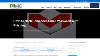 How to hack someones gmail password with phishing - Moonking ...