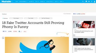 18 Fake Twitter Accounts Still Proving Phony Is Funny - Mashable