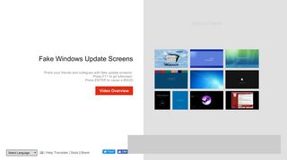 FakeUpdate.net - Windows Update Prank by fediaFedia