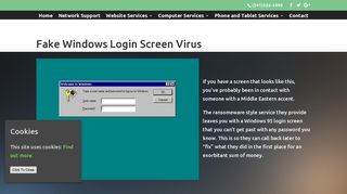 How to Fix Fake Windows Login Screen Virus - Infected by Zeus Virus ...