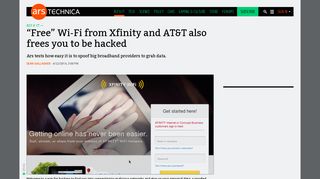 “Free” Wi-Fi from Xfinity and AT&T also frees you to be hacked | Ars ...