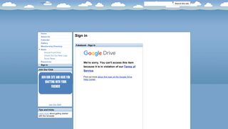 Sign in - Fakebook - Google Sites