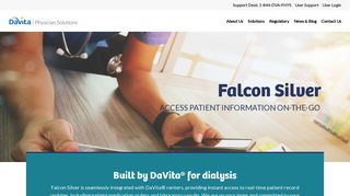 Falcon Silver | Built by DaVita for Dialysis - DaVita Physician Solutions