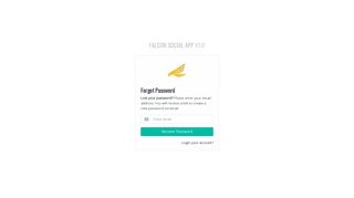 Login | Falcon Social App
