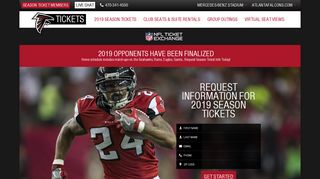 Atlanta Falcons: Homepage