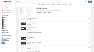 NEXONE: Tutorial - YouTube