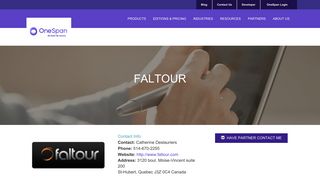Faltour - Member | eSignLive Partner Directory
