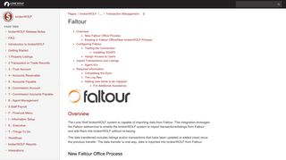 Faltour - Lone Wolf Real Estate Technologies