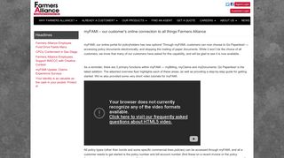 myFAMI - your customer's online connection to all things Farmers ...