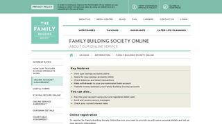 Family Building Society Online - The Family Building Society