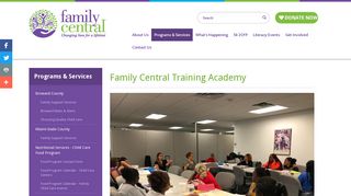 Family Central Training Academy | Family Central