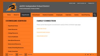 Counseling Services / Family Connection - Aledo ISD