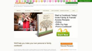 Family Cookbook Project - Cookbook software to start your own family ...
