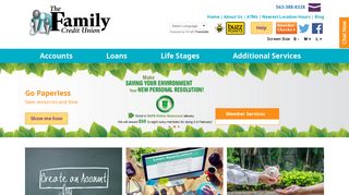 The Family Credit Union: Credit Union Quad Cities IL & IA