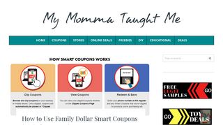 How to Use Family Dollar Smart Coupons (Digital Coupons) - My ...