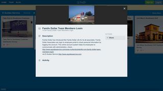 Family Dollar Team Members Login on E Guides Service - Trello