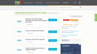 Family Dollar Coupons, Promo Codes February, 2019 - Coupons.com