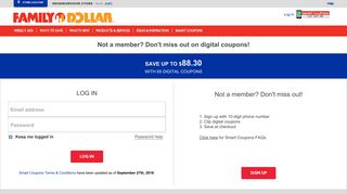 Download Digital Coupons with Family Dollar Smart Coupons