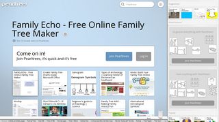 Family Echo - Free Online Family Tree Maker | Pearltrees