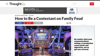 How to Be a Contestant on Family Feud - ThoughtCo