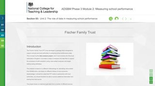 Fischer Family Trust - National College for Teaching and Leadership