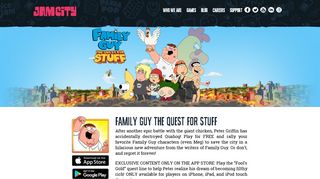 Family Guy The Quest for Stuff | Jam City