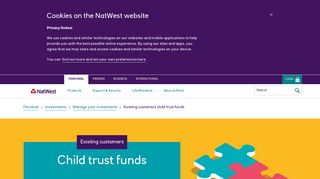 Child Trust Funds | Natwest