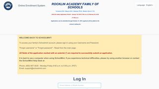 Rocklin Academy | SchoolMint