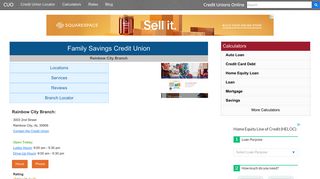 Family Savings Credit Union - Credit Unions Online