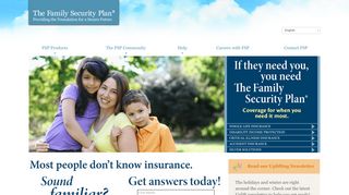The Family Security Plan - Insurance for You & Your Family