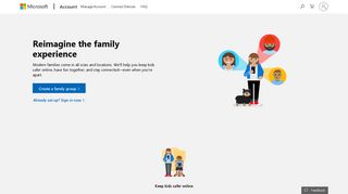 Microsoft account | Your family