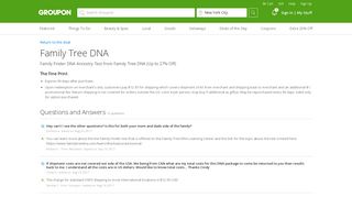 Questions and Answers: Family Finder DNA Ancestry Test from Family ...