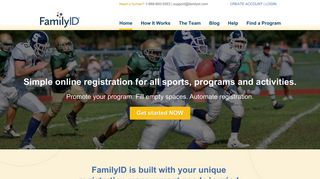 FamilyID - Simple online registration for schools, camps, clubs.