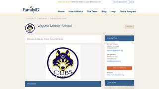 Wapato Middle School - FamilyID