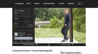 Search Famous Footwear - Current Openings Jobs at Caleres