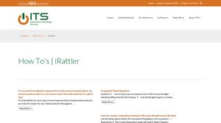 iRattler - Information Technology Services - FAMU.edu