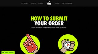 Submit Order — Fan Cloth