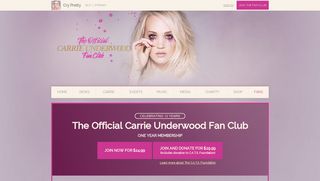 Join The Carrie Underwood Fan Club