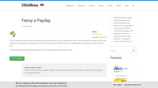 Fancy a Payday - Review - Payday Loans UK - 24GetMoney.co.uk