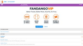 My Fandango | Fandango Account | Fandango