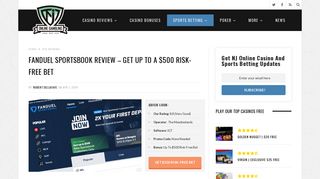 FanDuel Sportsbook Promo Code and Review - Updated February 2019