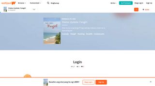 Status Update: Fangirl - Login - Wattpad