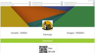 Fanmojo Android App - Online App Creator - AppsGeyser