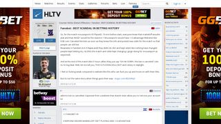 Forum thread: Fanobet : BEST SCANDAL IN BETTING HISTORY | HLTV.org