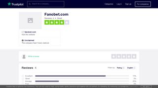 Fanobet.com Reviews | Read Customer Service Reviews of fanobet.com