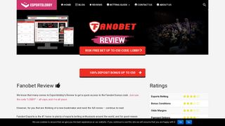 Fanobet Bonus Code & Review - use Fanobet Code 