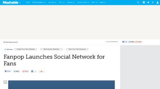 Fanpop Launches Social Network for Fans - Mashable