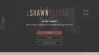 Shawn Access - The Official Shawn Mendes Fan Club