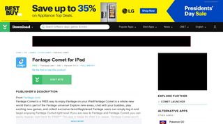 Fantage Comet for iOS - Free download and software reviews - CNET ...