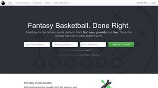 Free Fantasy Basketball Leagues - Fleaflicker
